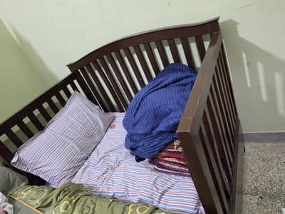 babies wood cart