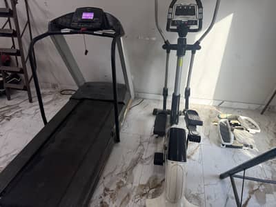Treadmil +cycle + electric stepper
