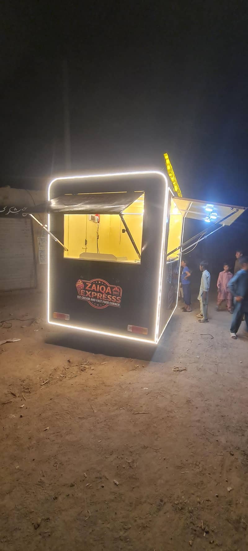 150cc Loader Rikshaw Modified As Food Truck 1