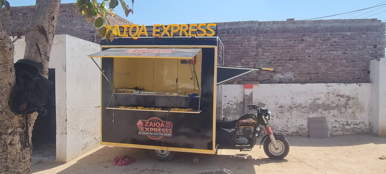 150cc Loader Rikshaw Modified As Food Truck 3