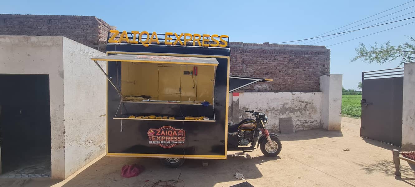 150cc Loader Rikshaw Modified As Food Truck 4