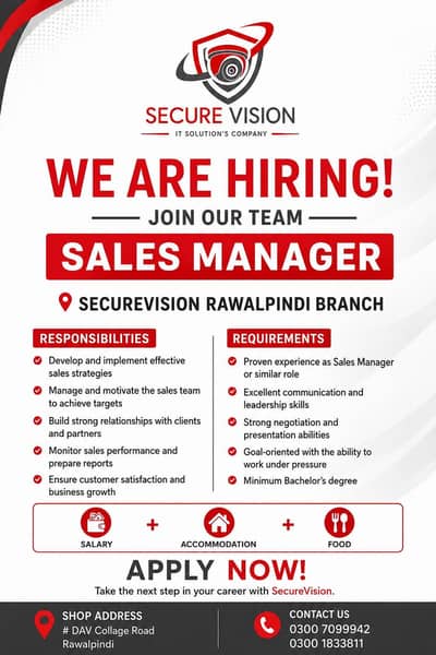 sales man / shop manager