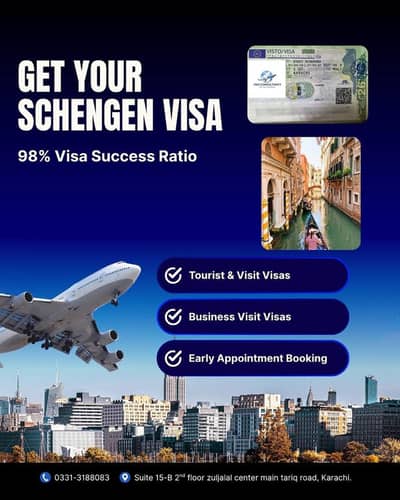 Schengen Visa Services | 98% Visa Success Rate | Europe Visit,Tourist