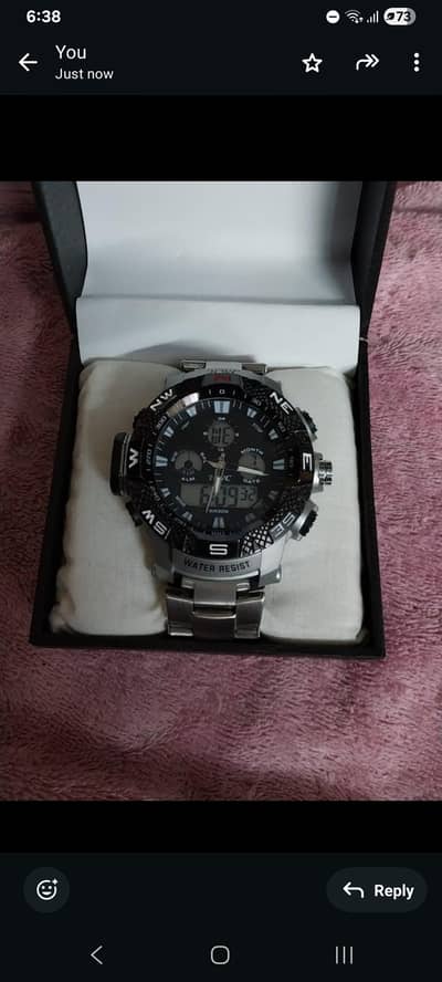 BWC watch and it's 10 by 10 condition no any defect