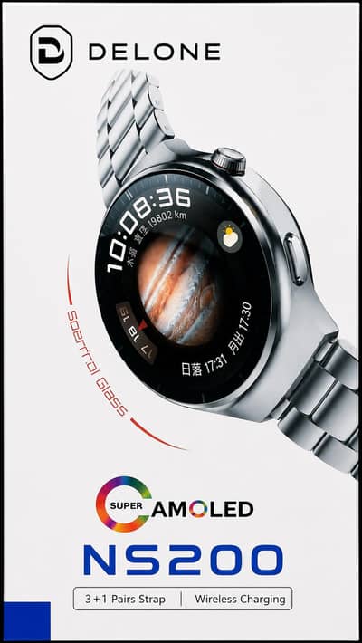 ‎​⌚ Brand New Delone NS200 Smartwatch | Super AMOLED Display