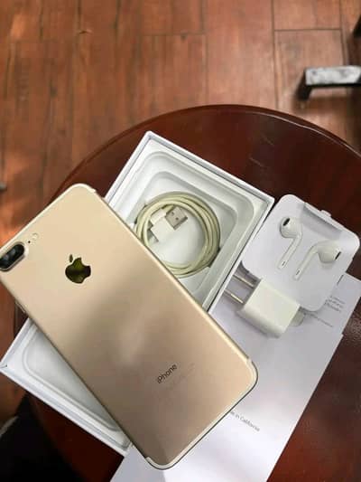 Iphone 7plus PTA approved 128GB My Whatsapp number 0309-37-13-771
