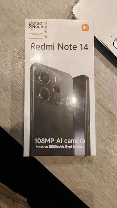 Xiaomi Redmi Note 14 8gb / 256Gb (Midnight Black)
