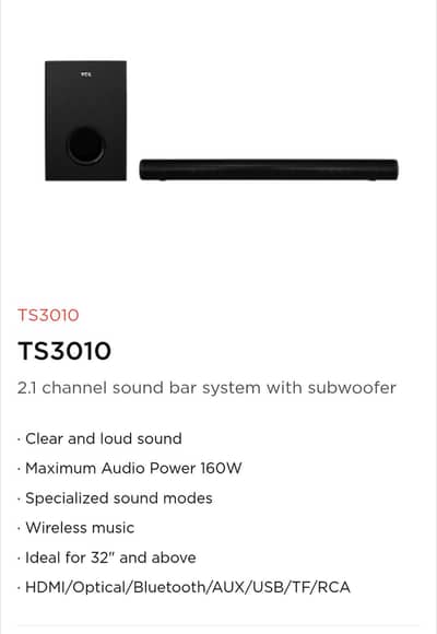TCL soundbar for sale