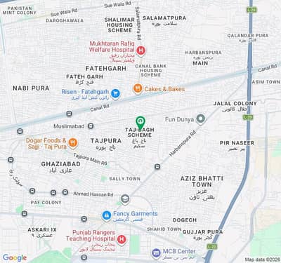 Prominently-Located Corner House Available In Taj Bagh Scheme For sale