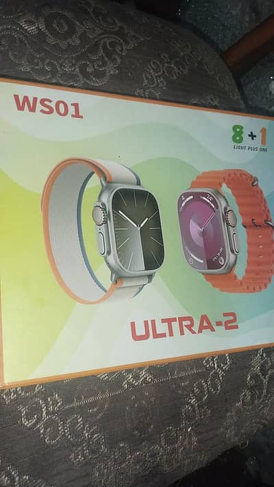 Ultra 2 watch ha bilkul new condition ha only one week used ha