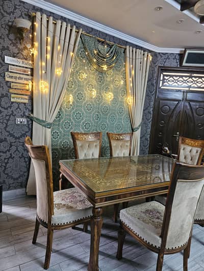 5 Movng sell. 6months Hardly used Royal Dining sheesham wood