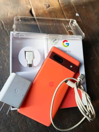 Google Pixel 7a 10,10 ofishll pta box orignll chagr