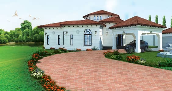 2000 Sq. Yards Luxury Farmhouse Plot For Sale in DHA City Karachi (DCK)