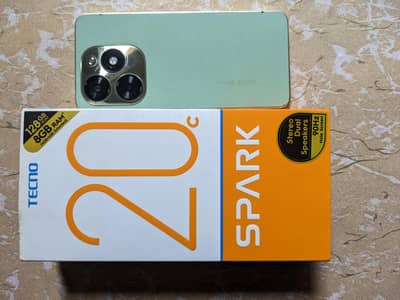  Tecno Spark 20C | PTA Approved | 128GB | Box Available