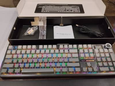 AULA F108 Pro Full Size Wireless LEOBOG Reaper Mechanical Switch Gamin