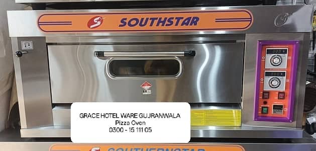 Pizza oven/ dough mixer/ broast machine/ deep fryer/ Shawarma counter