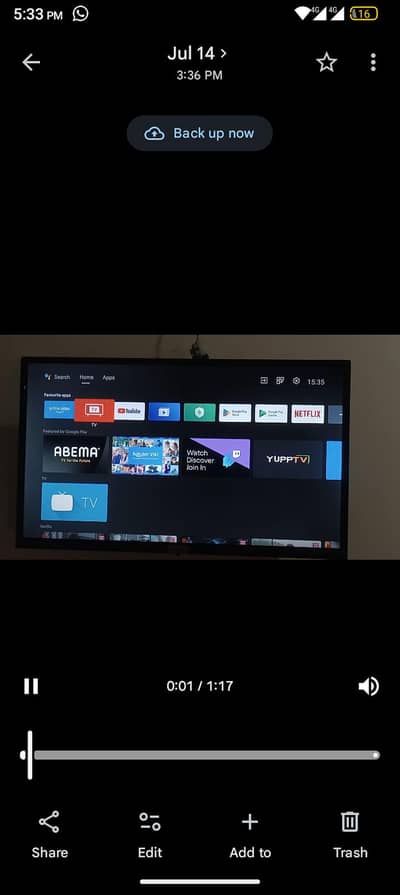 TCL 32 inch Android LED