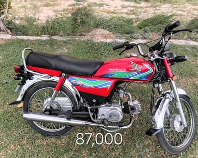 Honda cd 70cc lush condition (only call) 17/18