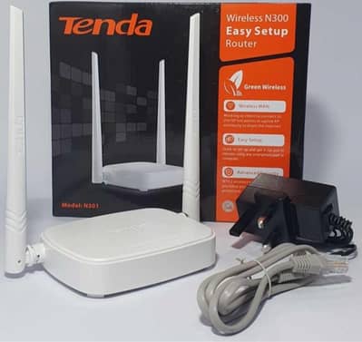 Tenda wifi router with wire. . . full setup