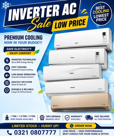 Inverter AC Sale – Best Cooling at the Lowest Prices