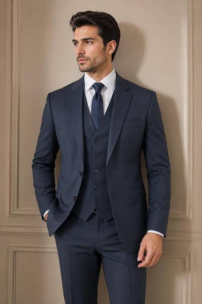 three piece pent coat