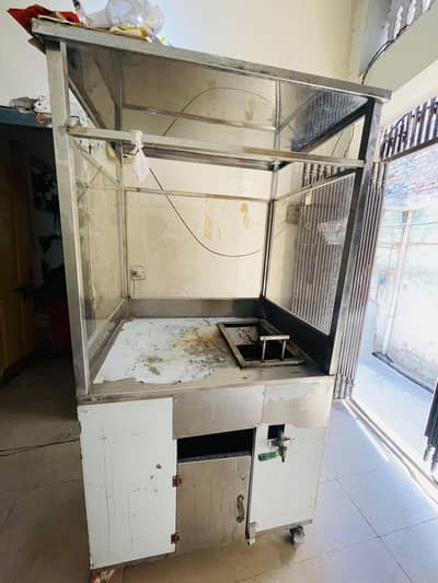 Fries Counter Steel Body Only 20 Days Use Urgent sale