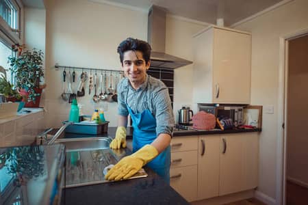 Cleaner boy available in sahiwal