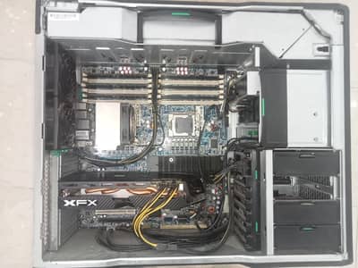 HP Z800 Workstation |Xeon | 24 GB Ram DDr3 | 512 GB SSD | PSU Faulty.