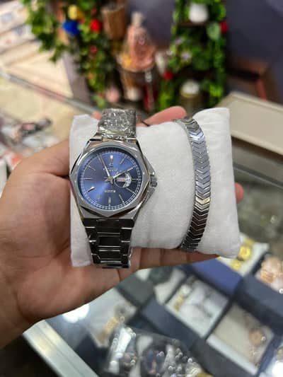 watch and bracelet