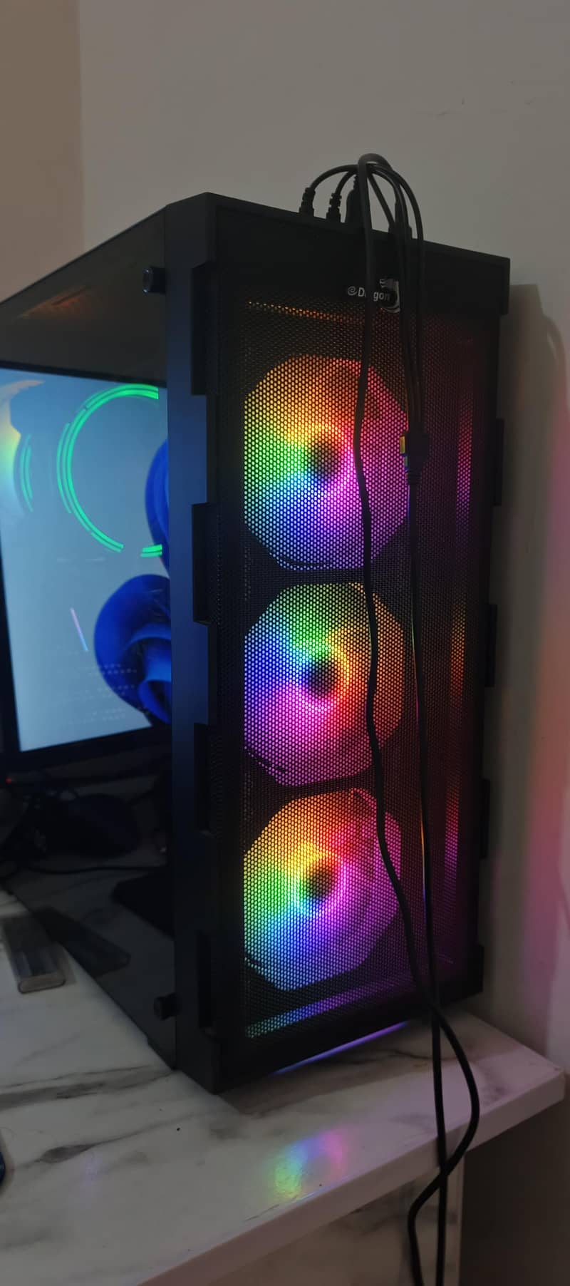 Dual Screen setup Gaming Pc 1