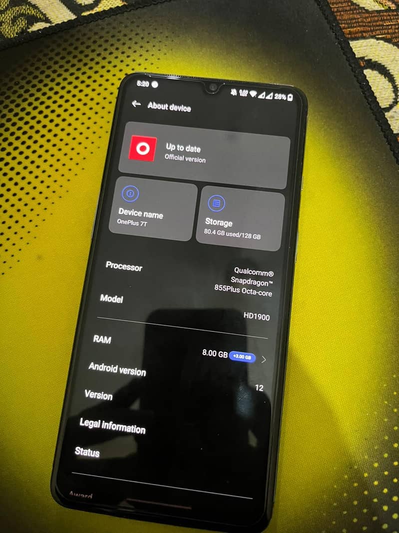 One Plus 7T 1