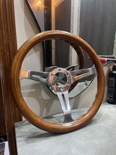 Wooden steering Wheel Imported