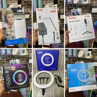 Professional Ring Lights & LED Fill Lights – Brand New (From Rs. 1,999