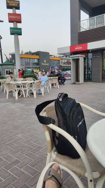 service station