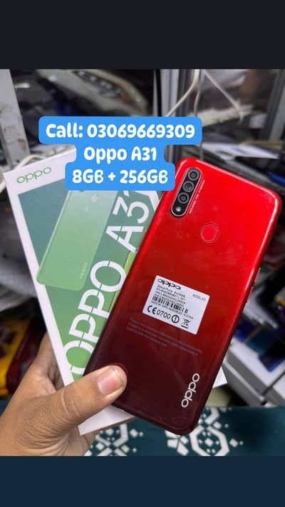 OPPO A31 Smartphone 8GB Ram Price Only 16500/- With Warranty Patch