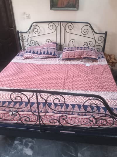Wrought Iron double bed for sale