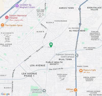 10 Marla Plot For Sale In LDA Avenue 1 Block C At Affordable Price