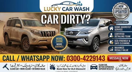 Solar Panel Wash / car wash & cleaning service in Faisalabad