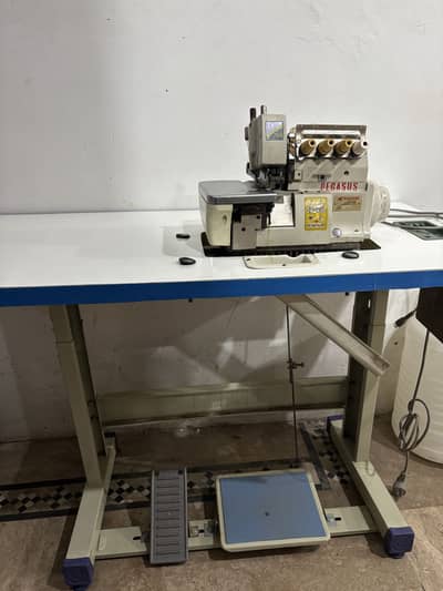 Pegasus Overlock Machine with Table