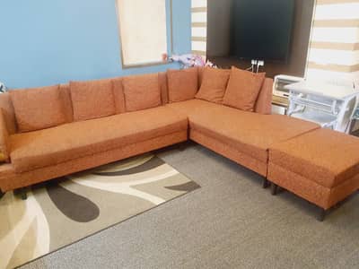 L shaped sofa