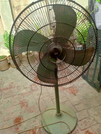 Original GFC 24 Inch Metal Pedestal Fan | Non Working | Repair Requir