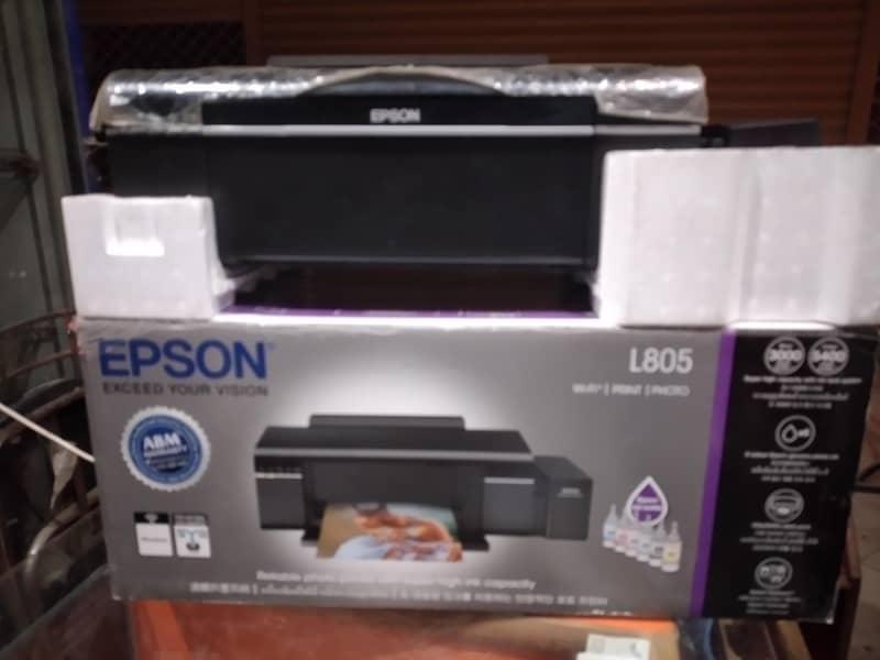 Epson Printer L 805. پرنٹر ایپ سن برائے فروخت 8