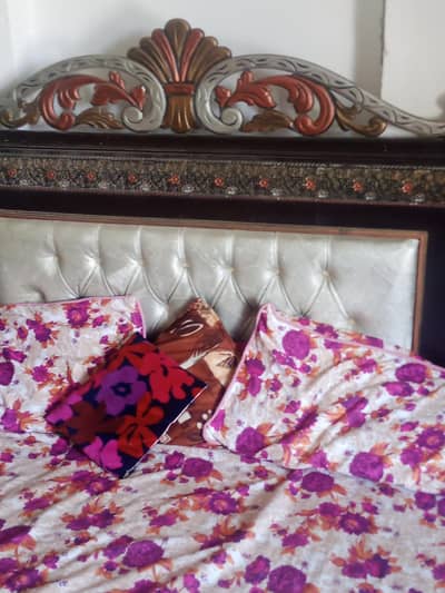 it is a large bed and it's in a good condition