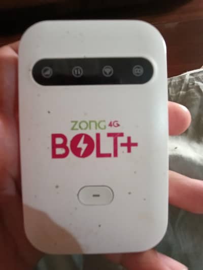 zong 4g bolt+ device