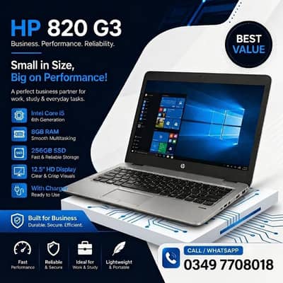 HP PROBOOK 820 G3