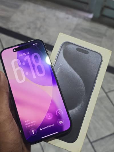 Apple iPhone 15 Pro With box