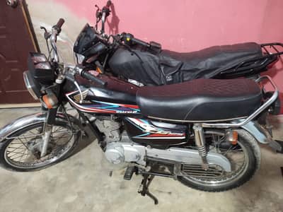 Honda cg 125 24/4/2019 arjant sell contact 03112315733 location landhi