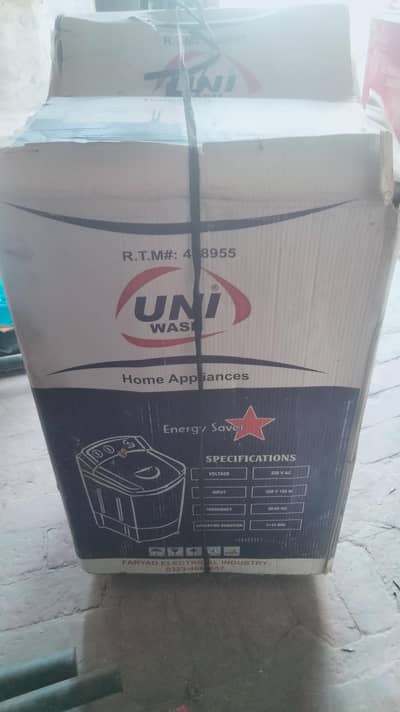uni wash copper motor heavy duty steel body