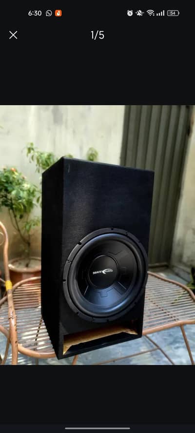 12inches brand new seavy company woofer 1500 power heavy bass