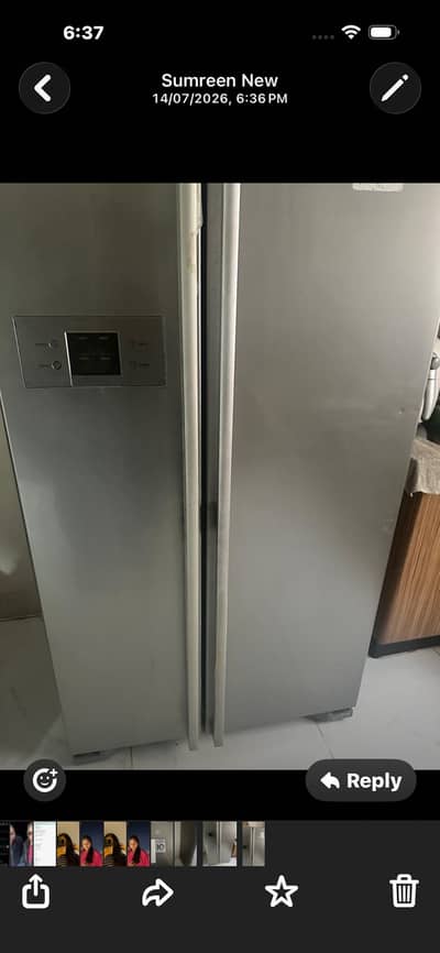 Lg French door fridge